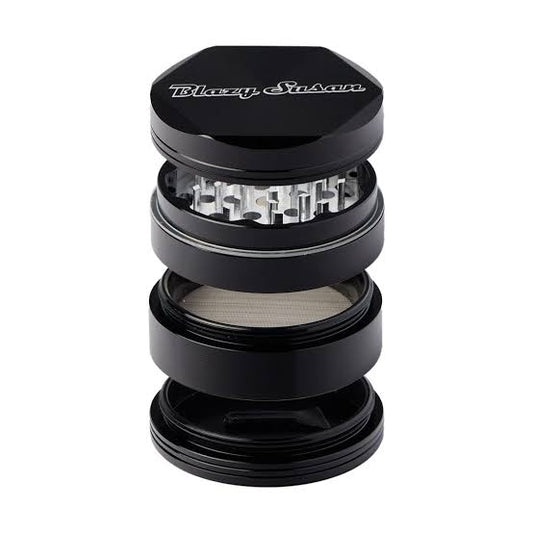 Blazy Susan 62mm Grinder 4pc Black